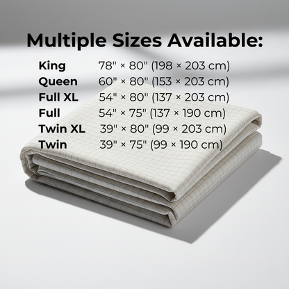 GroundWell™ Silver Fiber Bedsheet