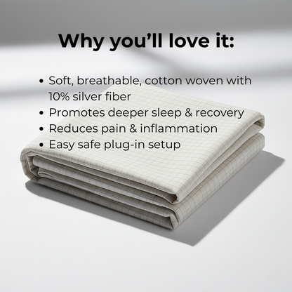 GroundWell™ Silver Fiber Bedsheet